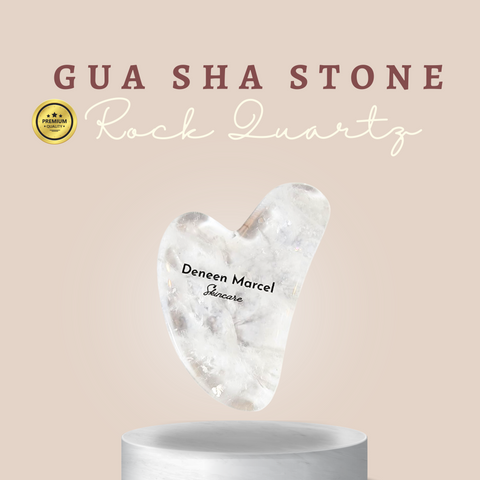 Deneen Marcel Skincare: Gua Sha Stone in Rock Quartz